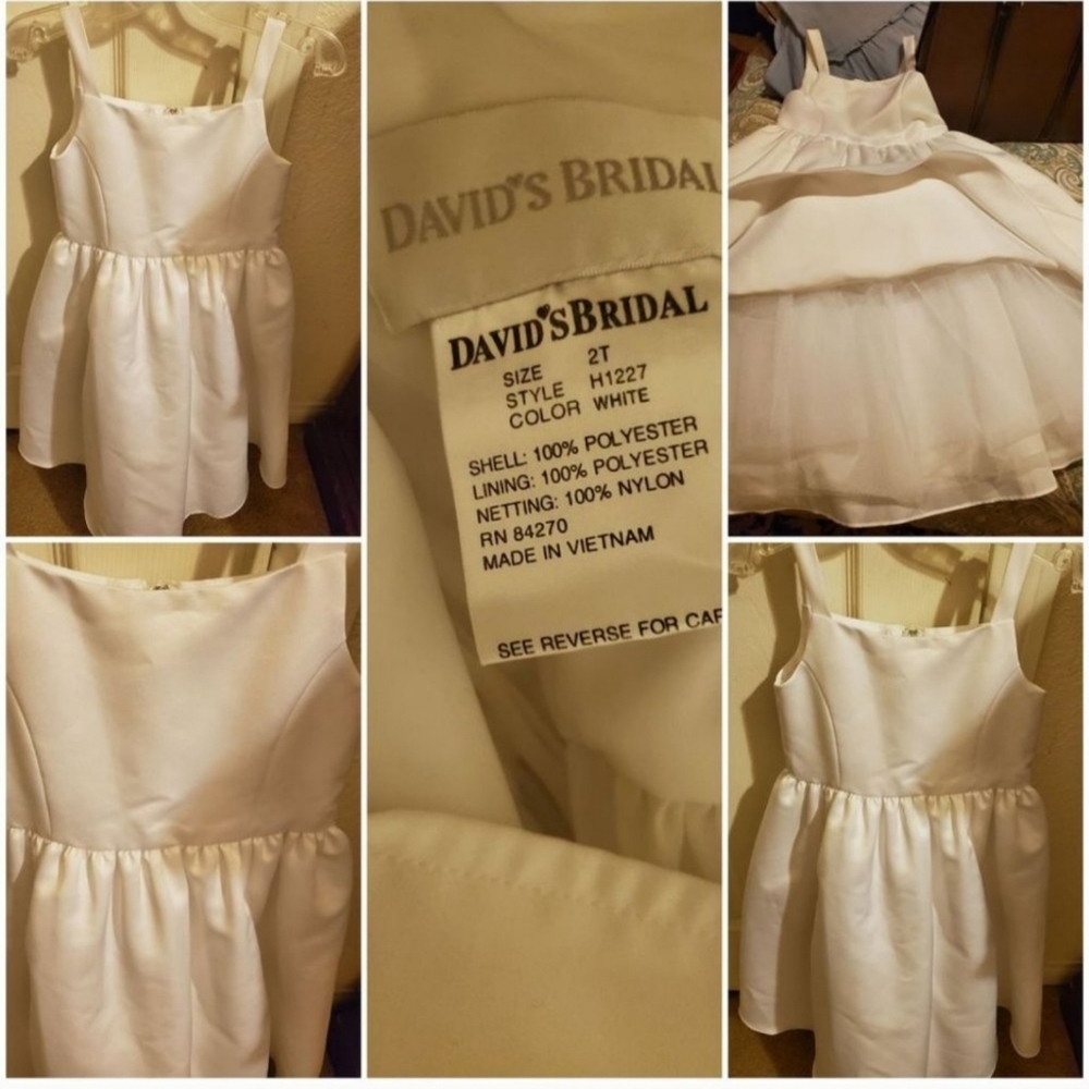EUC David's Bridal's Dress- 2T